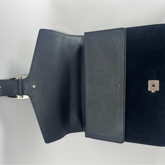 Gucci's Dionysus Medium Suede Shoulder Bag Black - Picture 7 of 10